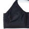 BEAUWEIR 7-Hook Front Closure Bra, Unlined Wire-Free Minimizer Bralette with Floral Design for All-Day Comfort