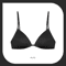 New Womens Sexy French Triangle Bra Front Button PushUp No Underwire Bra With Beauty Back Exquisite 3