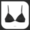 New Womens Sexy French Triangle Bra Front Button PushUp No Underwire Bra With Beauty Back Exquisite 3