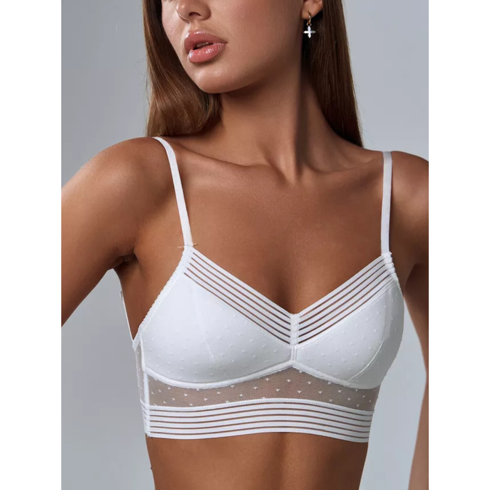 Sexy Lace U-Shaped Backless Bra for Women, No Steel Rings Ultra-Thin Invisible Sticky Bra with Beautiful Back Design