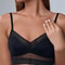 Sexy Lace U-Shaped Backless Bra for Women, No Steel Rings Ultra-Thin Invisible Sticky Bra with Beautiful Back Design