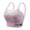 1pcs New Women's Lace Bras, Comfortable Bralette in Solid Color, Sexy Wireless Lingerie, Vest Style Tube Top