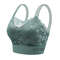 1pcs New Women's Lace Bras, Comfortable Bralette in Solid Color, Sexy Wireless Lingerie, Vest Style Tube Top
