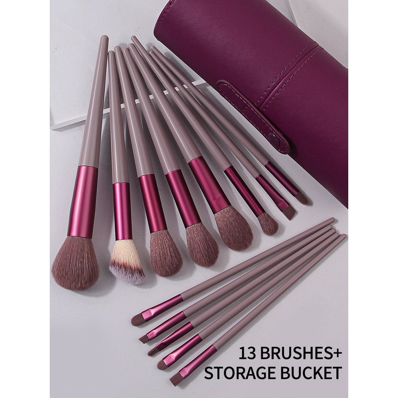 Professional Makeup Brushes Set, Fluffy Foundation Eyeshadow Concealer, Kabuki Blending Blush Brush Beauty Tool