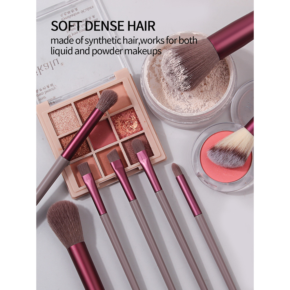 Professional Makeup Brushes Set, Fluffy Foundation Eyeshadow Concealer, Kabuki Blending Blush Brush Beauty Tool