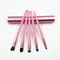 Professional 5pcs Travel Mini Eye Makeup Brushes Set, Smudge Eyeshadow Eyeliner, Eyebrow Brush Kit Lip Make Up Brush