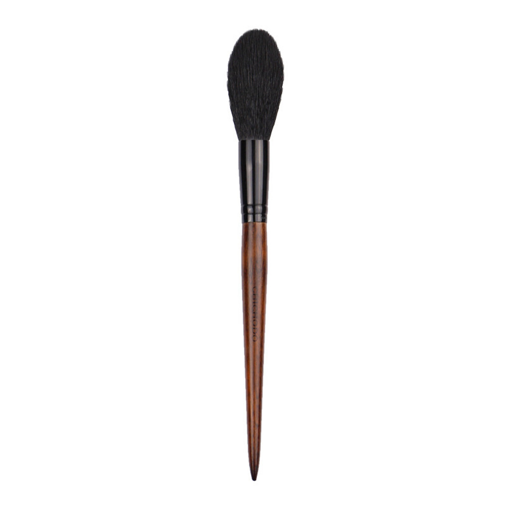 Buffing Makeup Brush, Highlighter Wood Handle Blusher, Contour Powder Goat Hair Makeup Brushes