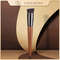 Amber Series Makeup Brush Carved Tube, Synthetic Hair Liquid Foundation & BB Brush, Professional Makeup Tool