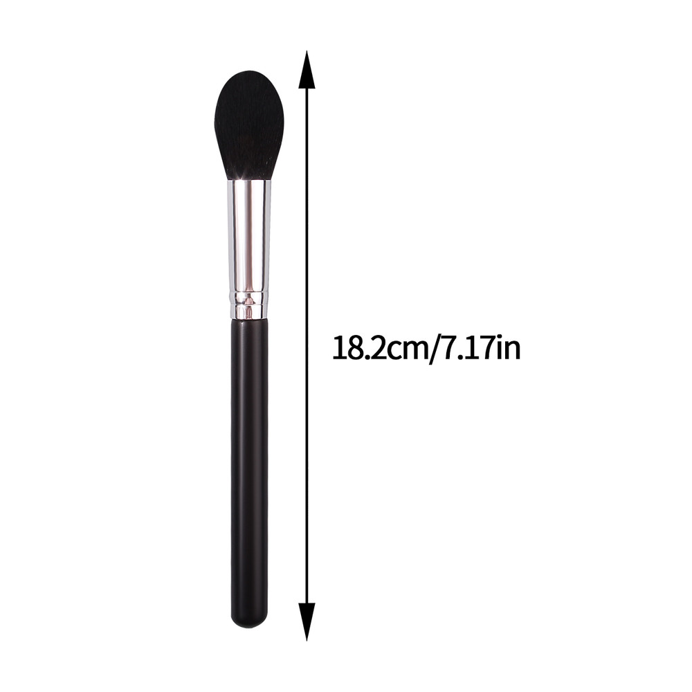 Soft Bristle Blush Brush, High-quality Facial Makeup Brush, Flame High-gloss London Brush, Portable Beauty Tools