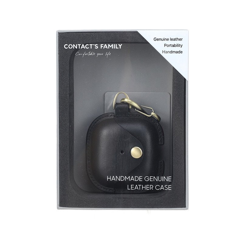 AirPods 4 Genuine Leather Case, Apple Air Pods 4th Generation Earphone Case Cover, Protective Headset Shell