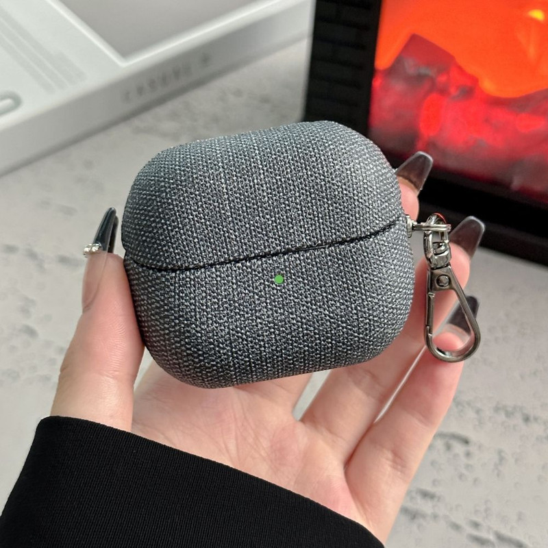 Galaxy Buds 3 Pro Cloth Grain Case, Galaxy Buds3 Cover, Bluetooth Earphone Case, Protective Accessories