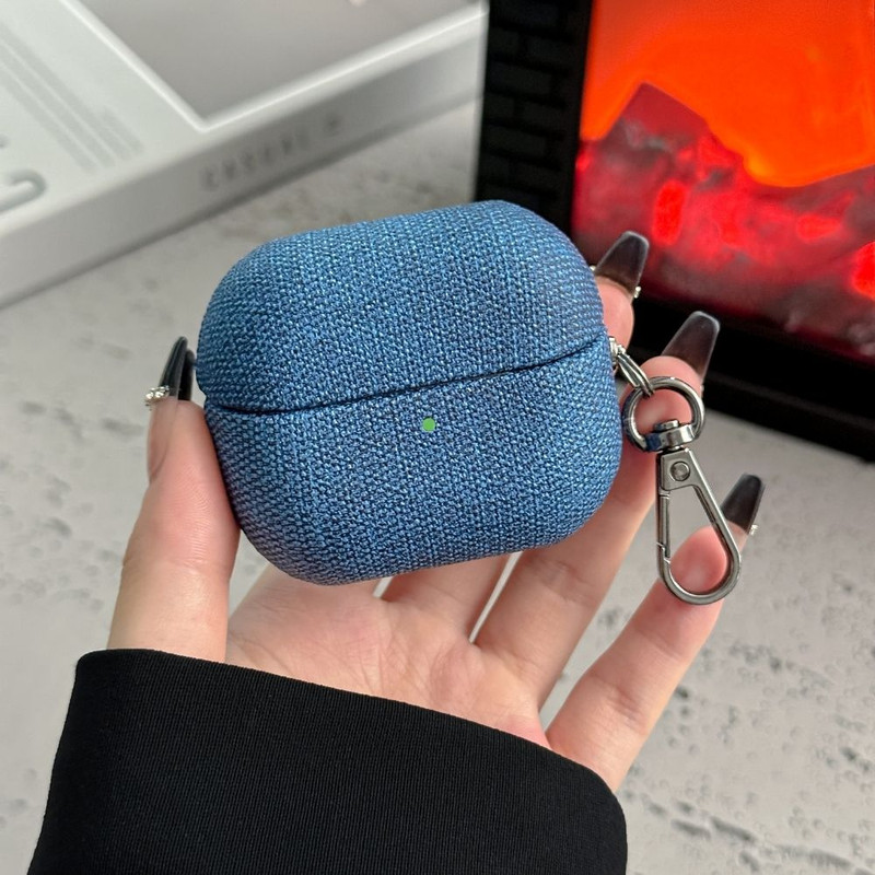 Galaxy Buds 3 Pro Cloth Grain Case, Galaxy Buds3 Cover, Bluetooth Earphone Case, Protective Accessories