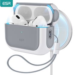 esr airpods pro 2 case with lanyard, magsafe ready cover for airpods pro, drop protection