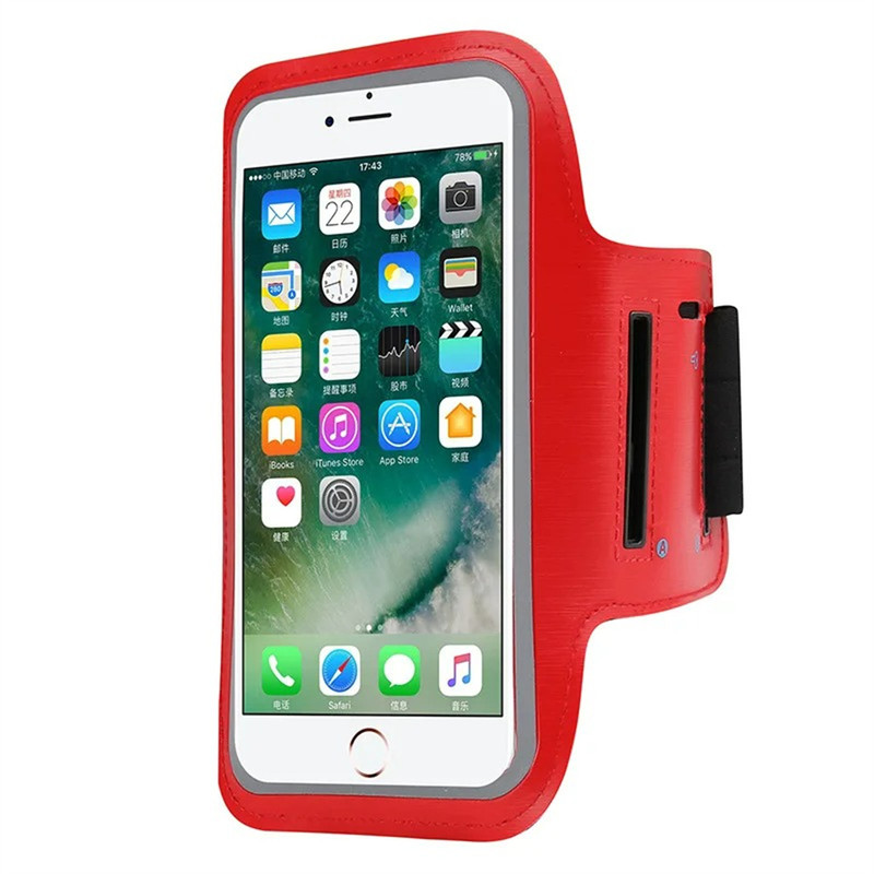Sports Phone Armband, Mobile Phone Case for Running Gym Cycling, Touch Screen Holder for Xiaomi iPhone