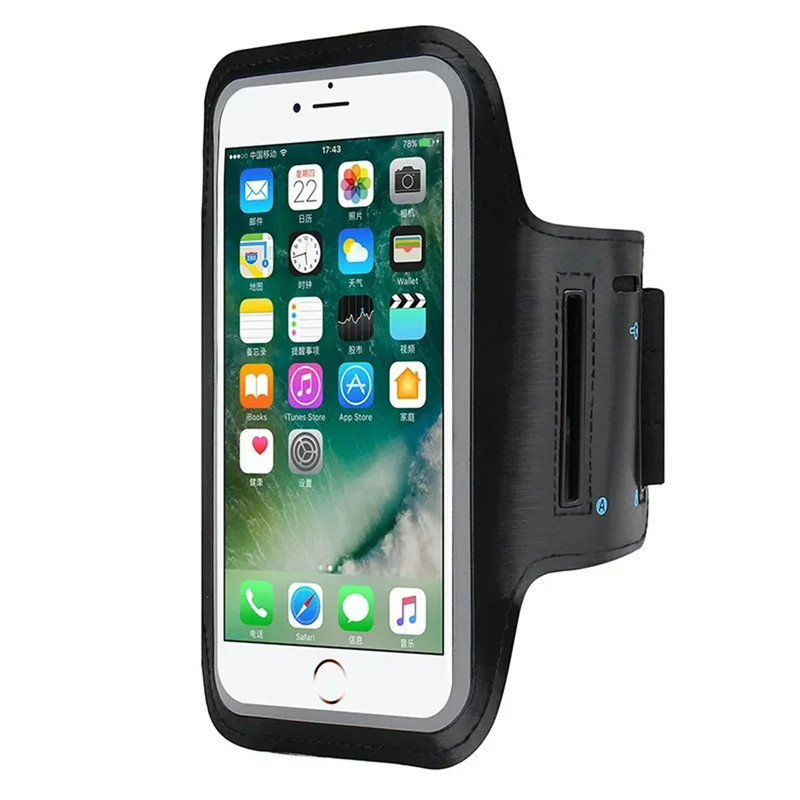 Sports Phone Armband, Mobile Phone Case for Running Gym Cycling, Touch Screen Holder for Xiaomi iPhone