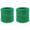 2Pcs Tennis Sports Wristband, Volleyball Gym Sweatband, Elastic Brace Support, Towel Bracelet Quick Dry