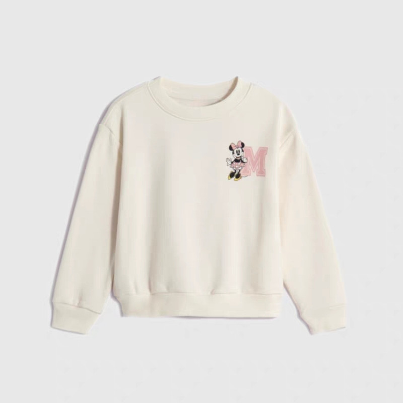 Spring New Mickey Sweatshirt Loose Fashion Long Sleeved Tops For Boys ONeck Casual Hoodies Cartoon  1