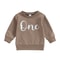 Cute Letter Print Pullover Autumn Baby Boy Sweatshirt Toddler Birthday Clothes Gift 0