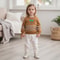 Adorable Christmas Bow Print Sweatshirt, Toddler Autumn Clothes for Baby Girl, Boy, Fall Long Sleeve Pullover Crewneck