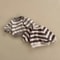 Baby Striped Sweatshirt Winter, New Long Sleeve Fleece Tops for Infant Boy, Girls, Plus Velvet Thick Casual Pullover
