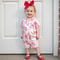 Adorable Infant Princess Bow Satin Pajama Set, Short Sleeve Button-Up, Jumpsuit for Sweet Toddler Bedtime