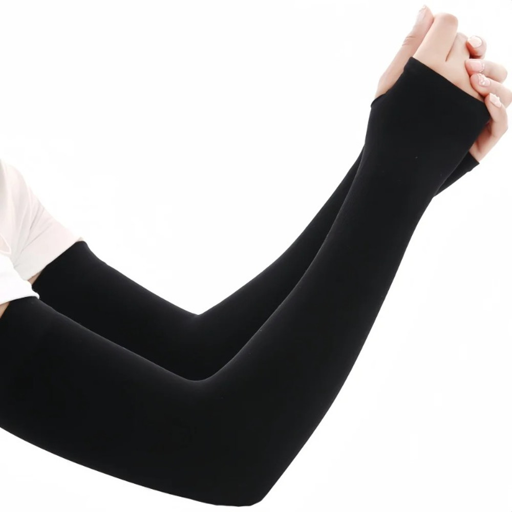 1Pairs Sports Arm Compression Sleeve, Summer Basketball Arm Warmer, UV Protection Running Volleyball Bands