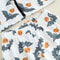 Toddler Baby Girl 2025 Halloween Pajama Set Bat Pumpkin Print Button Down Lapel Long Sleeve Top Pan 4
