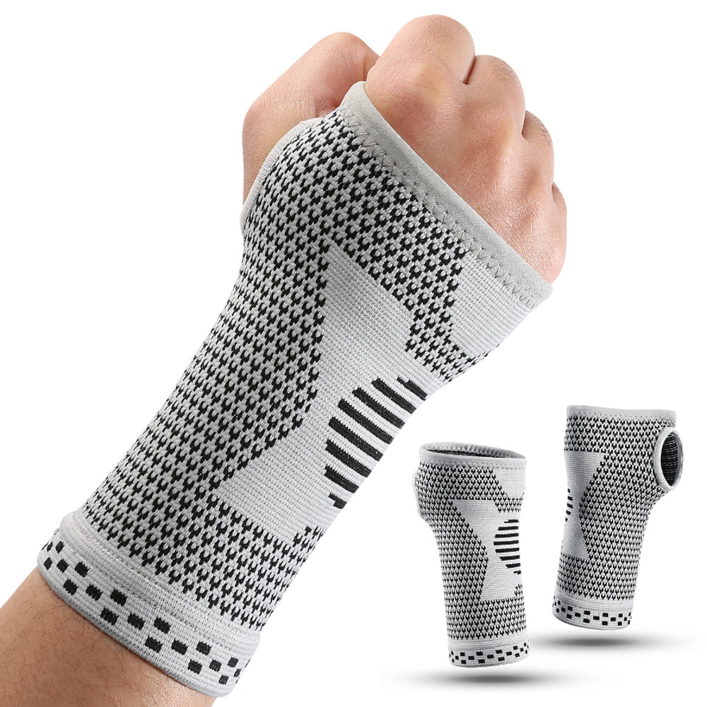 Wrist Support Adjustable Wrist Brace Strap, Gym Sports Wristband Wrist Protector, Palm Guard Compression Gloves