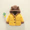 Cartoon Hooded Plus Velvet Infant Boys Coat Autumn Winter Baby Fleece Jacket Newborn Baby Girls War 5