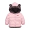 Reversible Baby Winter Coat Cartoon Hooded Plus Velvet, Baby Boys Fleece Jacket, Newborn Outerwear Toddler Girl Parkas