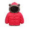 Reversible Baby Winter Coat Cartoon Hooded Plus Velvet, Baby Boys Fleece Jacket, Newborn Outerwear Toddler Girl Parkas