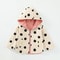 Kids Hooded Clothing Spring Autumn Boys Polka Dot Trench Coat, Children Jackets Girls Double Sided Outerwear Toddler