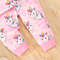 Pink Rainbow Unicorn Pajama Set for Baby Girls, 2PC Long Pants Pajamas with Full Print, Soft Skin-Friendly Fabric