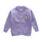 Baby Girl Autumn Knitted Coat, Infant Cotton Sweater Cardigan, Soft Kid Open Stitch Round Collar Coat 1-5 Years