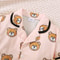 2PCS Pajama Set, Cartoon Cute Pattern Short Sleeved Top, Shorts, Comfortable & Soft Summer Home Wear for Baby Boy, Girl