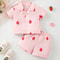 2PCS Pajama Set, Cartoon Cute Pattern Short Sleeved Top, Shorts, Comfortable & Soft Summer Home Wear for Baby Boy, Girl