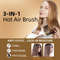 3 in 1 Hot Air Brush with Negative Ion Blow and Comb, Straight and Curl Hair Curler Wand, Dryer Brush for Styling