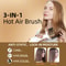 3 in 1 Hot Air Brush with Negative Ion Blow and Comb, Straight and Curl Hair Curler Wand, Dryer Brush for Styling