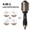 4 in 1 Hot Air Brush with Negative Ion Blow and Comb, Hair Curler Wand Straightener, Volumizing Styler for Smooth Hair