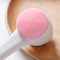 Soft Silicone Double-Sided Facial Brush, Manual Cleansing Brush for Home Use, Deep Pore Facial Cleanser Skin Care Tool