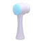 Soft Silicone Double-Sided Facial Brush, Manual Cleansing Brush for Home Use, Deep Pore Facial Cleanser Skin Care Tool