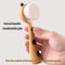 3D Double Silicone Facial Cleansing Brush Soft Bristles Manual Massage Facial Brush Exfoliating Dou 0