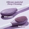 2 In1 Scrub Blackhead Silicone Facial Cleansing Brush, Mask Brush, Exfoliator Deep Cleaning Tools for Pore Facial Skin