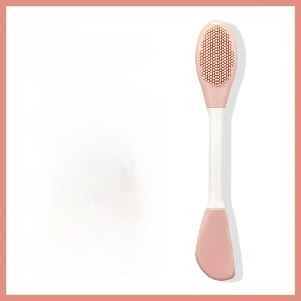 2 In1 Scrub Blackhead Silicone Facial Cleansing Brush, Mask Brush, Exfoliator Deep Cleaning Tools for Pore Facial Skin
