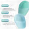 Electric Silicone Facial Cleanser Massager, Beauty Machine Skincare Massage Tool, Deep Pore Vibration Cleaning
