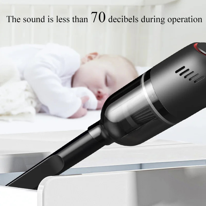 Wireless Portable Car Vacuum Cleaner for Machine Home, 8000Pa Strong Suction Appliance, Handheld Car Cleaning Products