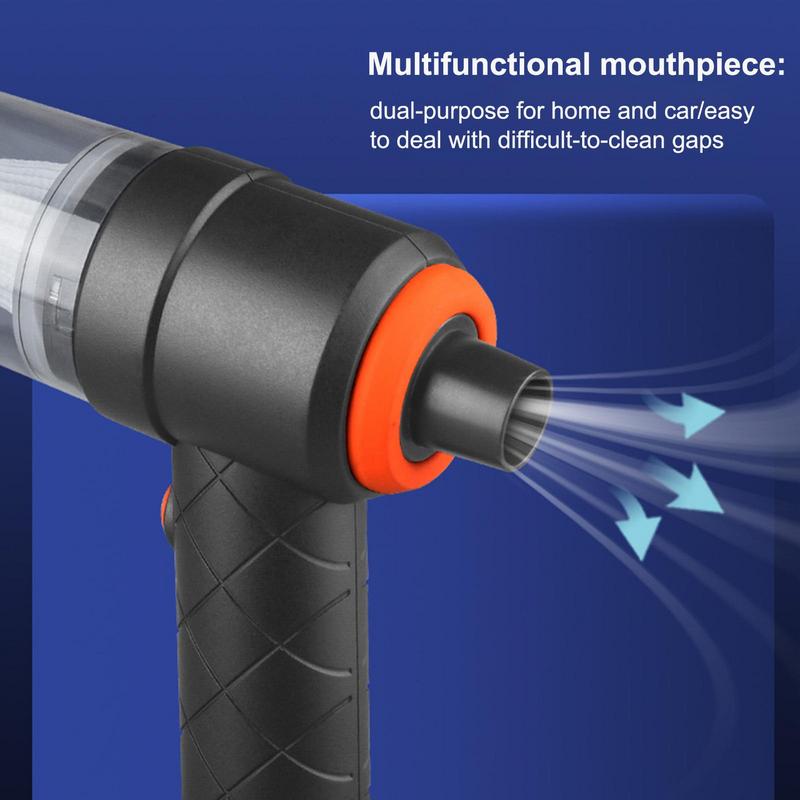 6000pa Wireless Car Vacuum Cleaner, Cordless Handheld Auto Vacuums, Mini Vacuum Cleaner for Home and Car Cleaning