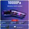 Mini Portable 10000PA Car Vacuum Cleaner Wireless Handheld Cleaner For Home Strong Suction Cordless 6