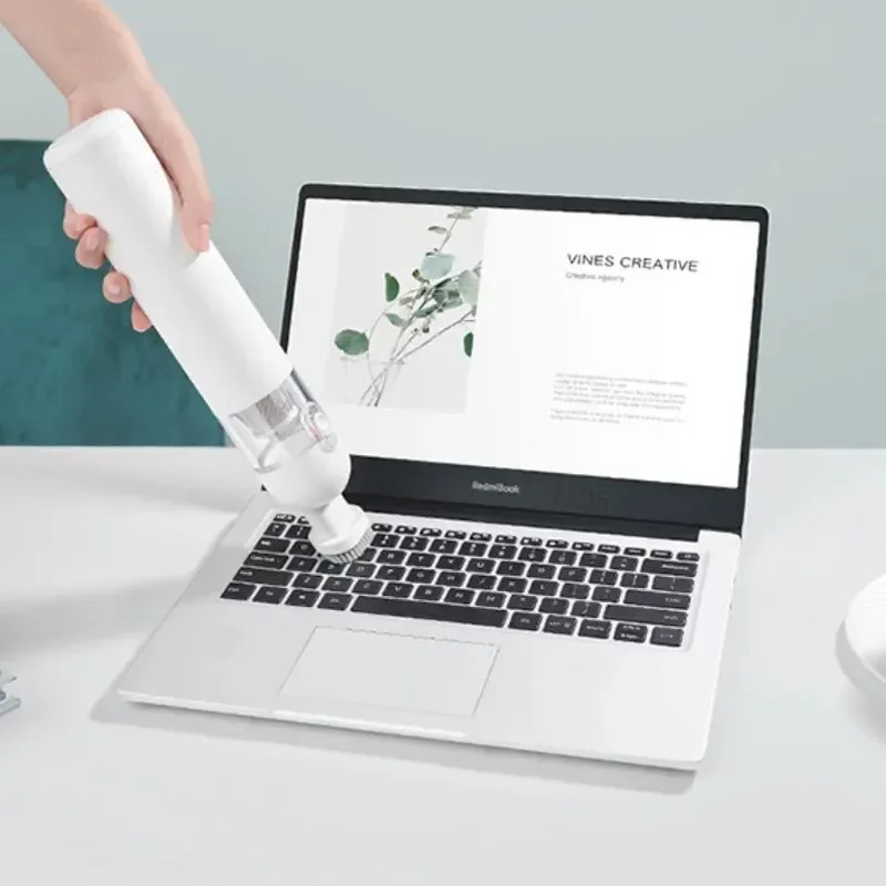 Xiaomi Mijia Handheld Vacuum Cleaner, 13KPa Powerful Suction, Mini Wireless Dust Collector, Metal Filter for Home