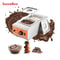 SucceBuy 2 3 Tanks Electric Chocolate Tempering Machine, Chocolate Cascade Melting Pot for Kitchen Appliance Melt Flow